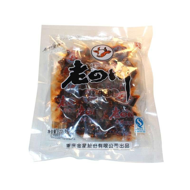 老四川金角牛肉干（麻辣）228g