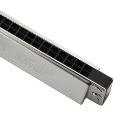 huang 黄牌134-1加厚款 高级演奏24孔重音口琴 a调