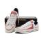 新款匡威Converse Chuck Taylor All Star 黑白色条纹五角星第帮休闲硫化帆布鞋 黑色 43