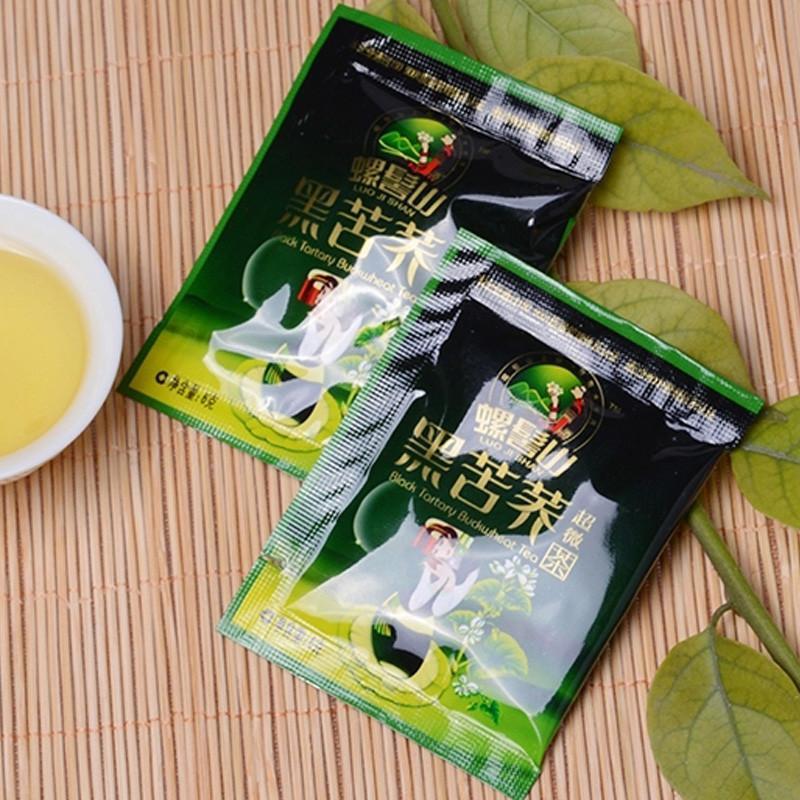 环太螺髻山系列102g黑苦荞超微茶
