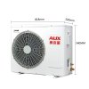 奥克斯（AUX） 1匹 冷暖定频静音舒适挂机空调 KFR-25GW/FK01+3