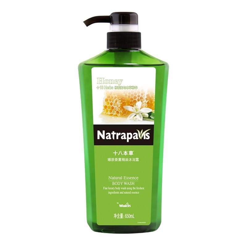 18本精油嫩肤沐浴露650ml+18本清润沐浴露400ml 礼盒装