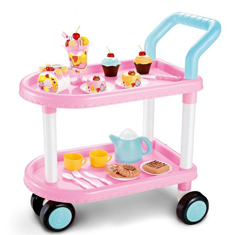 贝比谷儿童生日礼物购物推车889-18蛋糕推车