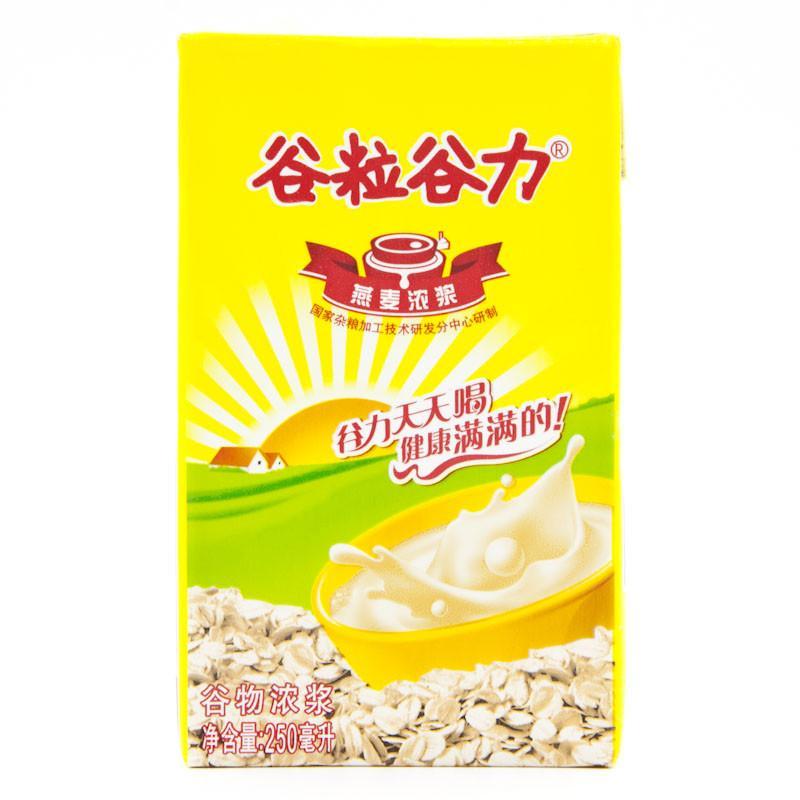 谷粒谷力燕麦浓浆 250ml*18（箱装）