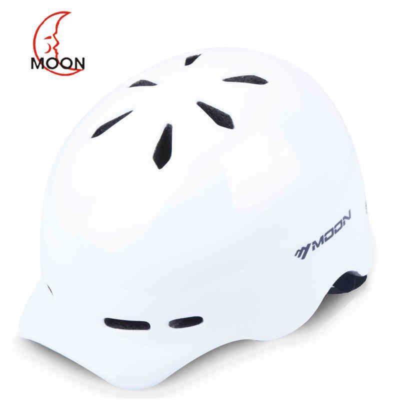 moon城市休闲男女头盔 一体成型山地车自行车骑行头盔户外装备 月夜仙子L码