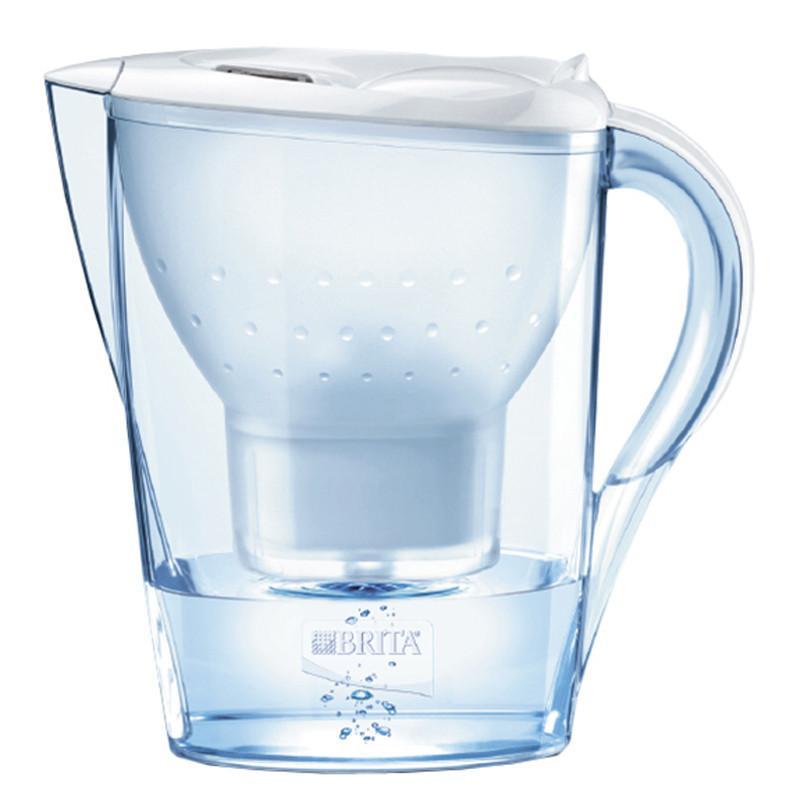 碧然德（Brita）净水壶 净水杯 滤水壶 净水机 金典系列 白色 2.4L 配6枚滤芯