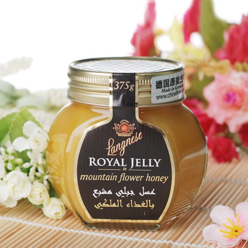 德国原装进口 琅尼斯高级纯天然蜂王浆375g 滋补 美容养颜