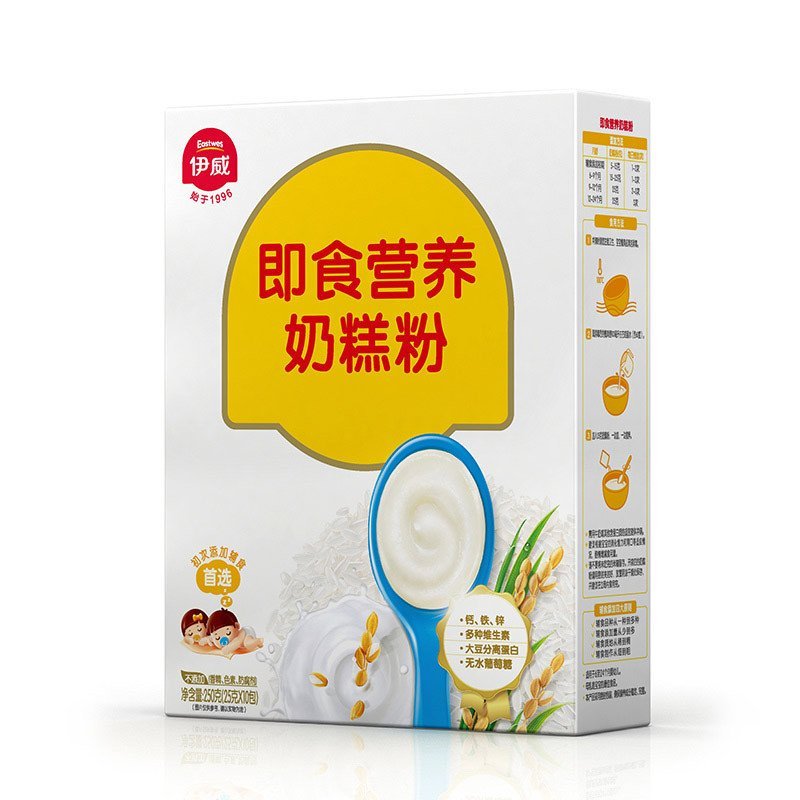 eastwes 伊威 即食营养奶糕粉 250g（25g*10包）