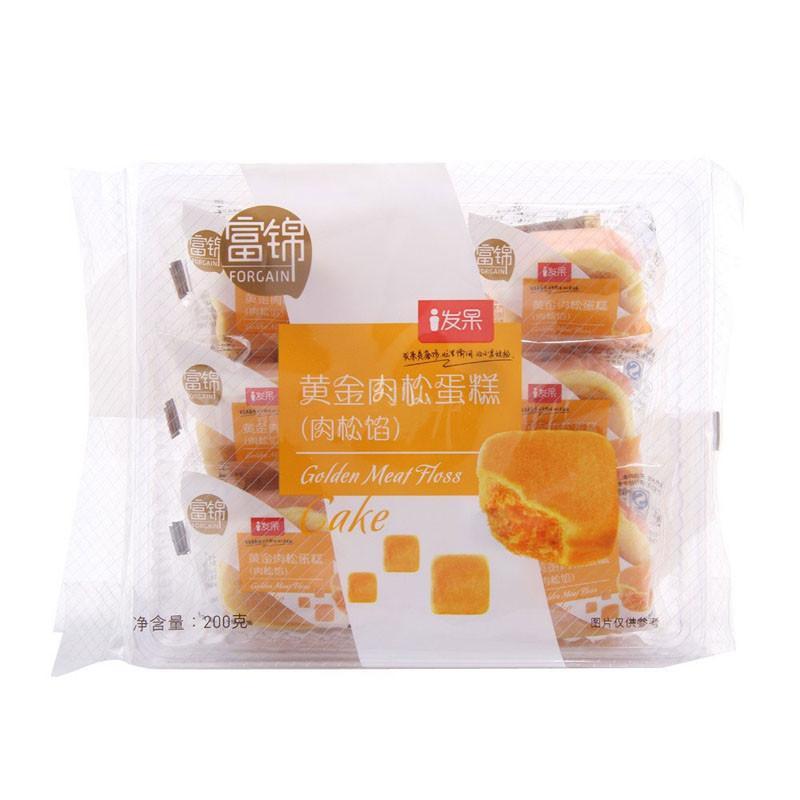 富锦发呆黄金肉松蛋糕(肉松馅)200g