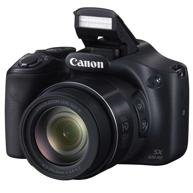佳能（Canon） PowerShot SX530 HS 数码相机 黑色 赠包卡