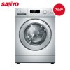 三洋（SANYO）7公斤全自动滚筒洗衣机XQG70-F11210SZ（银色）