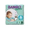 丹麦原装BAMBO Nature班博自然系列 宝宝婴儿透气纸尿裤尿不湿 5号27片12-22KG