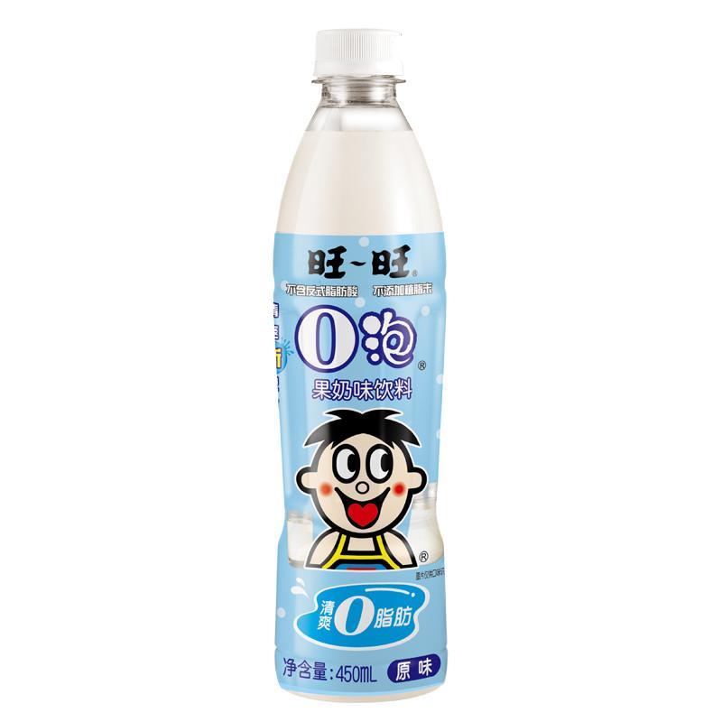 旺旺0泡果奶 原味 450mL/瓶