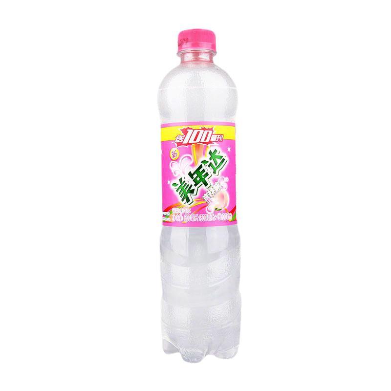 美年达(蜜桃味）500ml