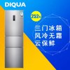 帝度（DIQUA) 252升三门风冷冰箱BCD-252WTE（钛灰横纹）