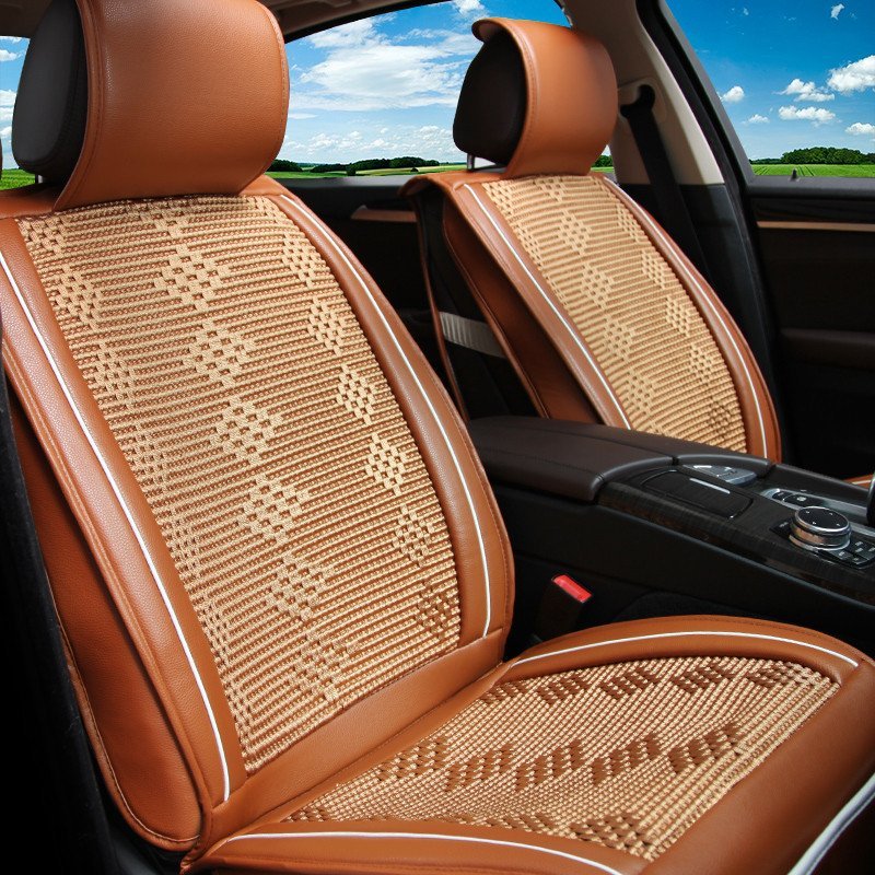 karcle/卡客 汽车坐垫夏季冰丝汽车座垫全包四季通用车垫速腾朗逸凯越朗动 富贵金-舒适版