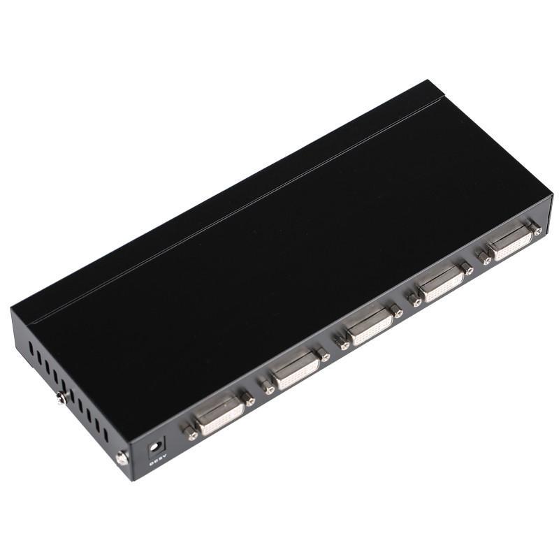迈拓维矩 MT-DV401 4路 DVI切换器 4进1出共享器 带遥控 完美高清
