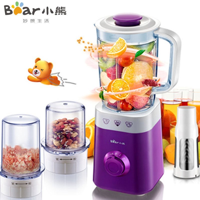 小熊(Bear) 料理机JBQ-A15B1 多功能豆浆机 搅拌机榨汁机婴儿辅食