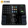 ZKTeco/熵基科技iFace102人脸识别式指纹打卡机面部签到机双摄像头人脸/指纹/ 密码彩色屏