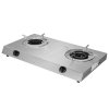 美的(Midea)燃气灶JZT-T206AX天然气灶具 台式 不锈钢 大火力 熄