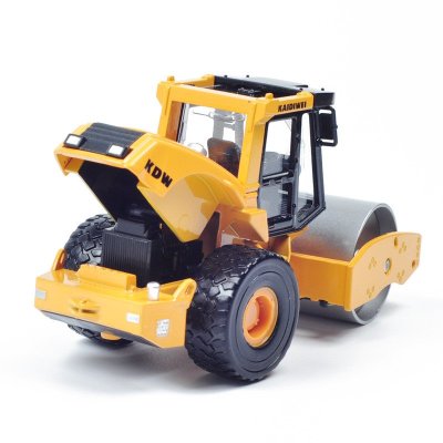 【凯迪威车模玩具 625018】凯迪威 1:50合金压路工程车 单钢轮压路机