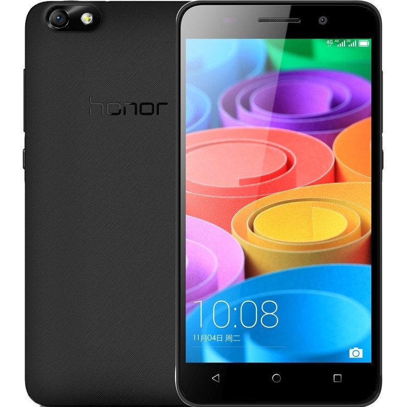 华为荣耀畅玩4X pro 移动4G（黑色）双卡双待（CHE-TL00H）（1GB RAM）