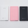 索尼（SONY）CP-V6（粉色） 6100毫安聚合物锂电池USB电源 sony/索尼 轻薄移动电源 迷你可爱聚合物充电宝