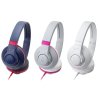 铁三角（Audio-technica） ATH-S300 BK 便携式头戴耳机 便利的单边出线材风格 展现强劲低音音效