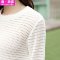 鑫·森碟2015秋冬装新款显瘦针织镂空针织衫女装毛衣女B0089 深蓝色 均码