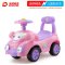迪纳精选智乐堡小孩溜溜滑行车宝宝车助学步车可坐儿童玩具车 313粉色