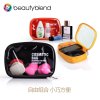 贝览得beautyblend 化妆包可爱防水收纳化妆袋 透明便携式美妆包三色随机 黑色R-8002-3