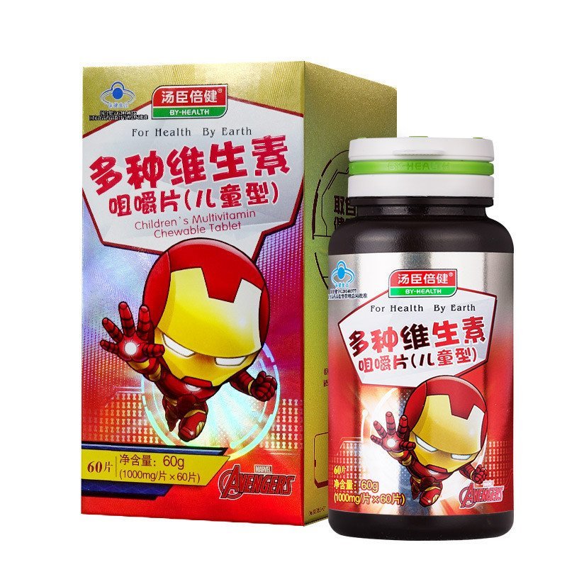 汤臣倍健R多种维生素咀嚼片 (儿童型) 1000mg/片*60片
