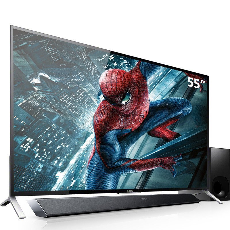 索尼(SONY) 55X9套装 55英寸 超高清4K 智能网络wifi 电视影音套装(二件套)_KIT 套装