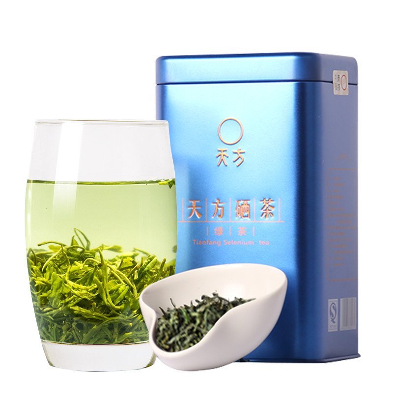 2025年新茶春茶安徽天方茶叶200g特级硒茶绿茶 明前特级高山手工烘青绿茶小罐装茶叶石台硒茶