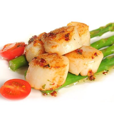 【美丽湾】日本北海道帆立特级贝柱带子22-28只盒 1kg