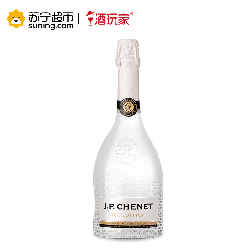 法国原瓶进口 香奈(J.P.CHENET) 冰爽系列半干白起泡酒750ML单支
