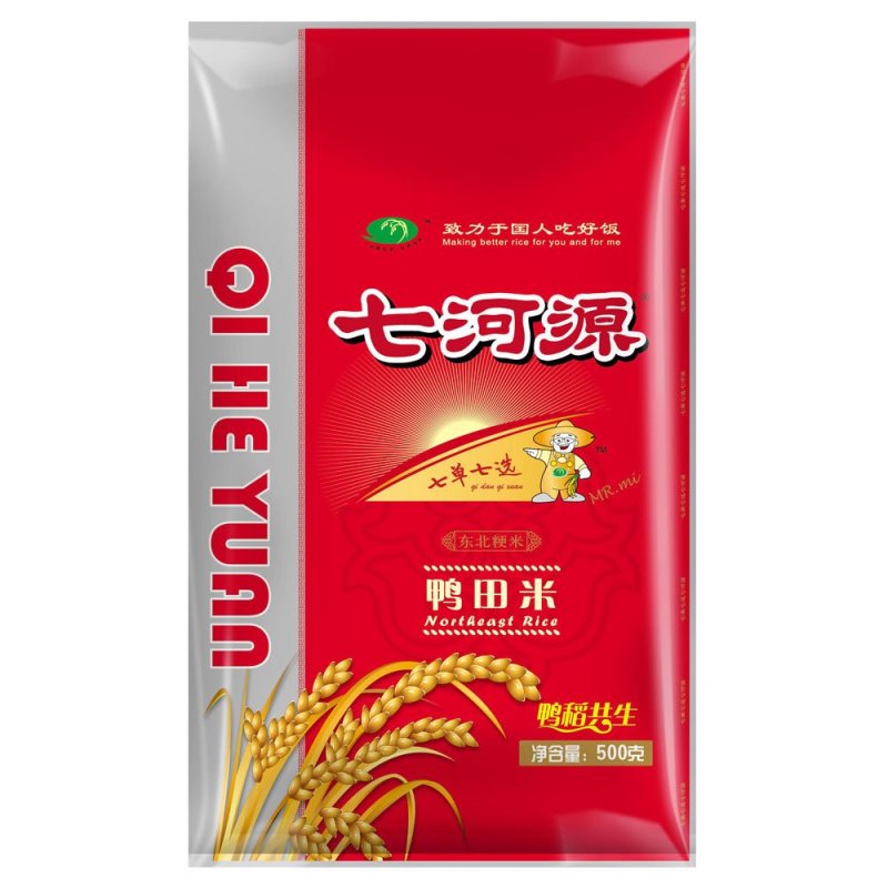 【苏宁易购超市】七河源 鸭田米500g