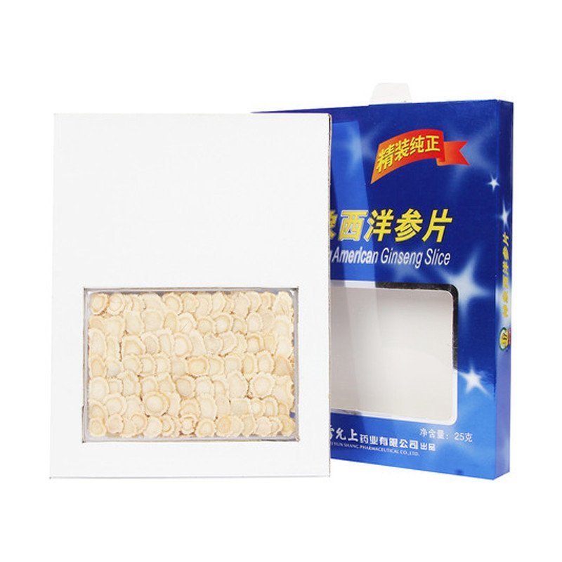 【苏宁自营】神象 西洋参片 25克