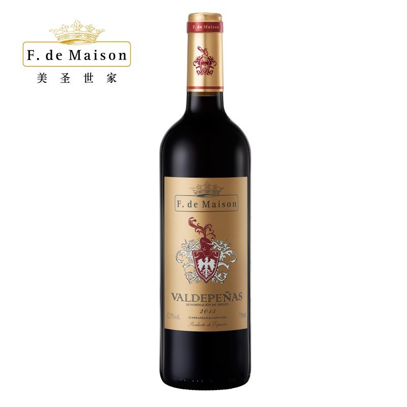 美圣世家紫罗兰骑士干红葡萄酒750ML