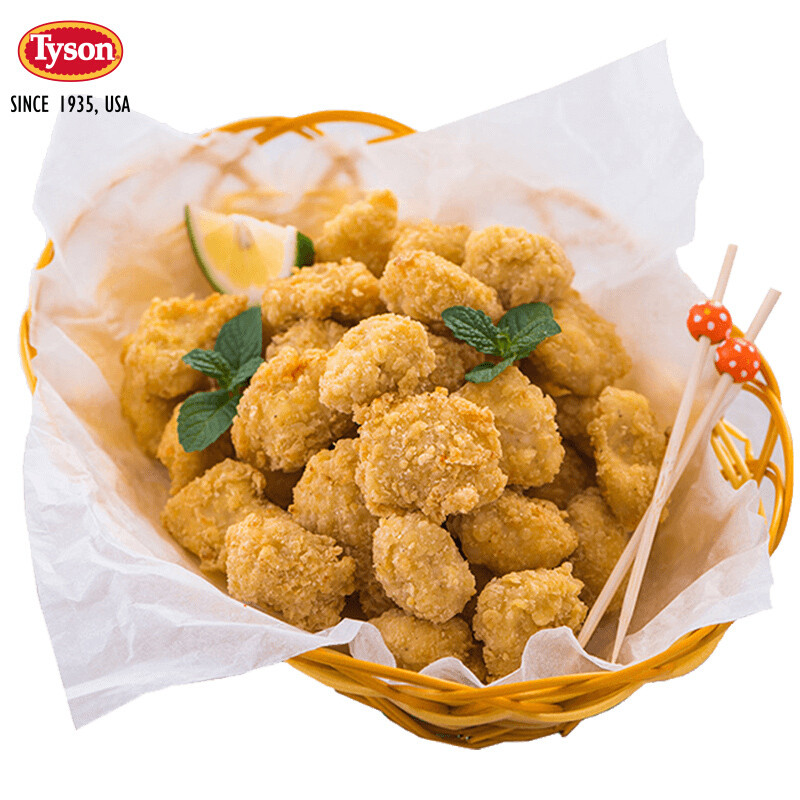 泰森微辣鸡米花500g