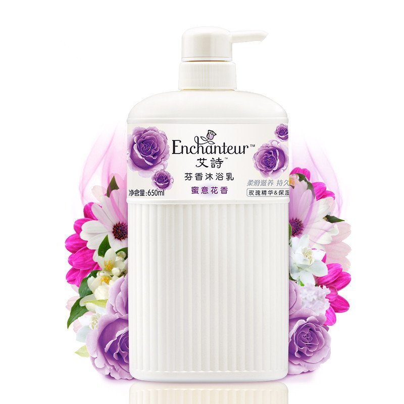 艾诗(enchanteur)芬香沐浴乳蜜意花香650ml