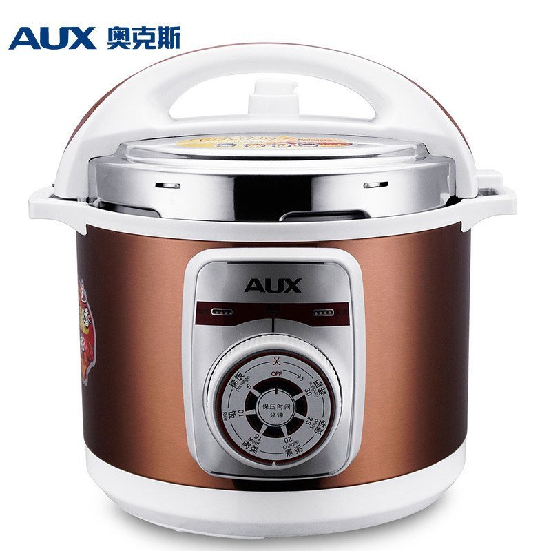 奥克斯（AUX）Y501J 大旋钮多功能 5L立体加压电压力锅/压力煲饭煲