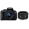 佳能（Canon）EOS 700D数码单反相机 套机（18-55mm f/3.5-5.6 IS & 50mm f/1.8 STM）