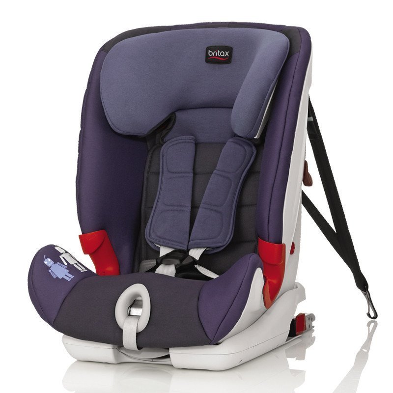 Britax宝得适汽车用儿童安全座椅isofix 9月-12岁宝宝 百代适百变骑士