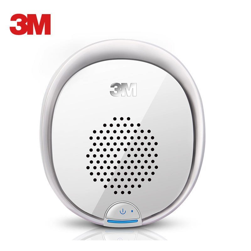 3M 二代车载空气净化器灵巧版 PN38906白色 除甲醛异味雾霾PM2.5汽车负离子活性炭氧吧