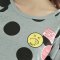 心仪树 秋季韩版新款女士睡衣休闲时尚花朵圆点家居服套装 L HT-10#韩版翠花