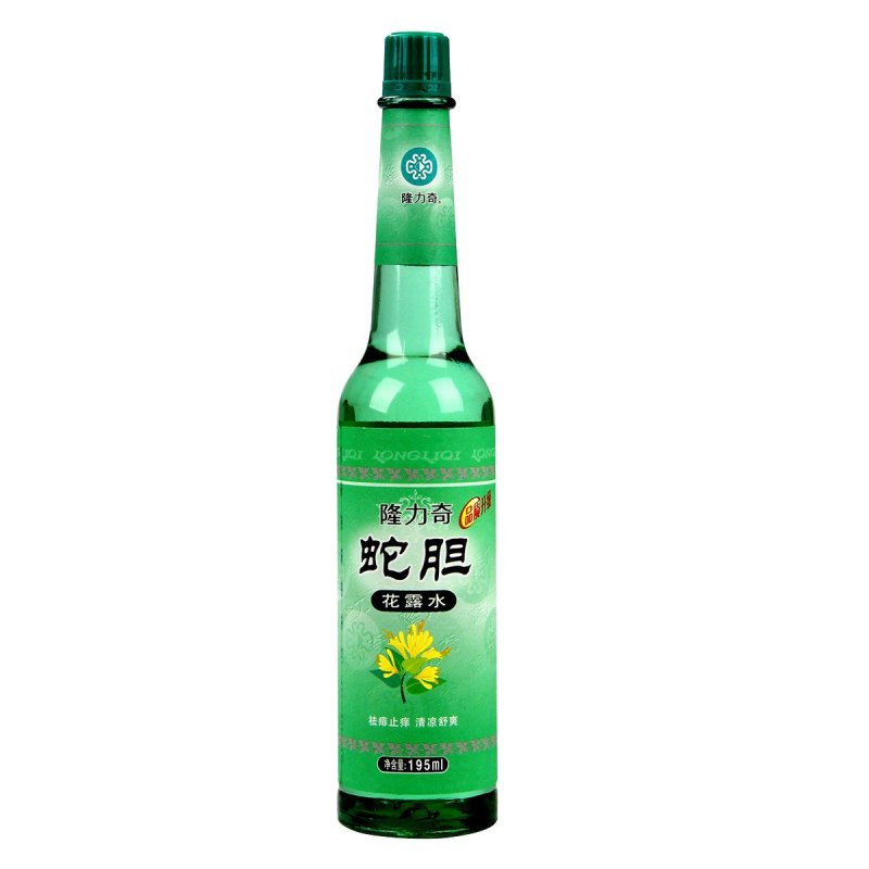 隆力奇蛇胆花露水195mL