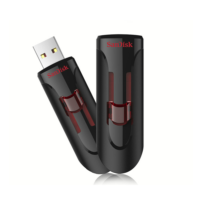 闪迪(SanDisk)酷悠(CZ600)U盘64G 高速USB3.0 加密优盘