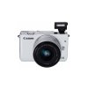 佳能(Canon) EOS M10 微单套机 (EF-M 15-45mm f/3.5-6.3 IS STM镜头) (白)