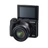 佳能(Canon) EOS M3 微单套机 (EF-M 18-55mm f/3.5-5.6 IS STM镜头) （黑）促销套装